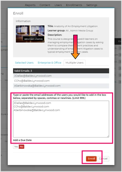 EnrollCourse_MultipleUsers