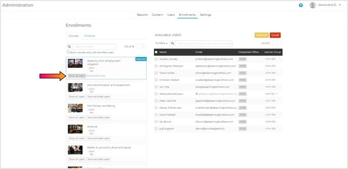 EnrollCourse_ShowAll